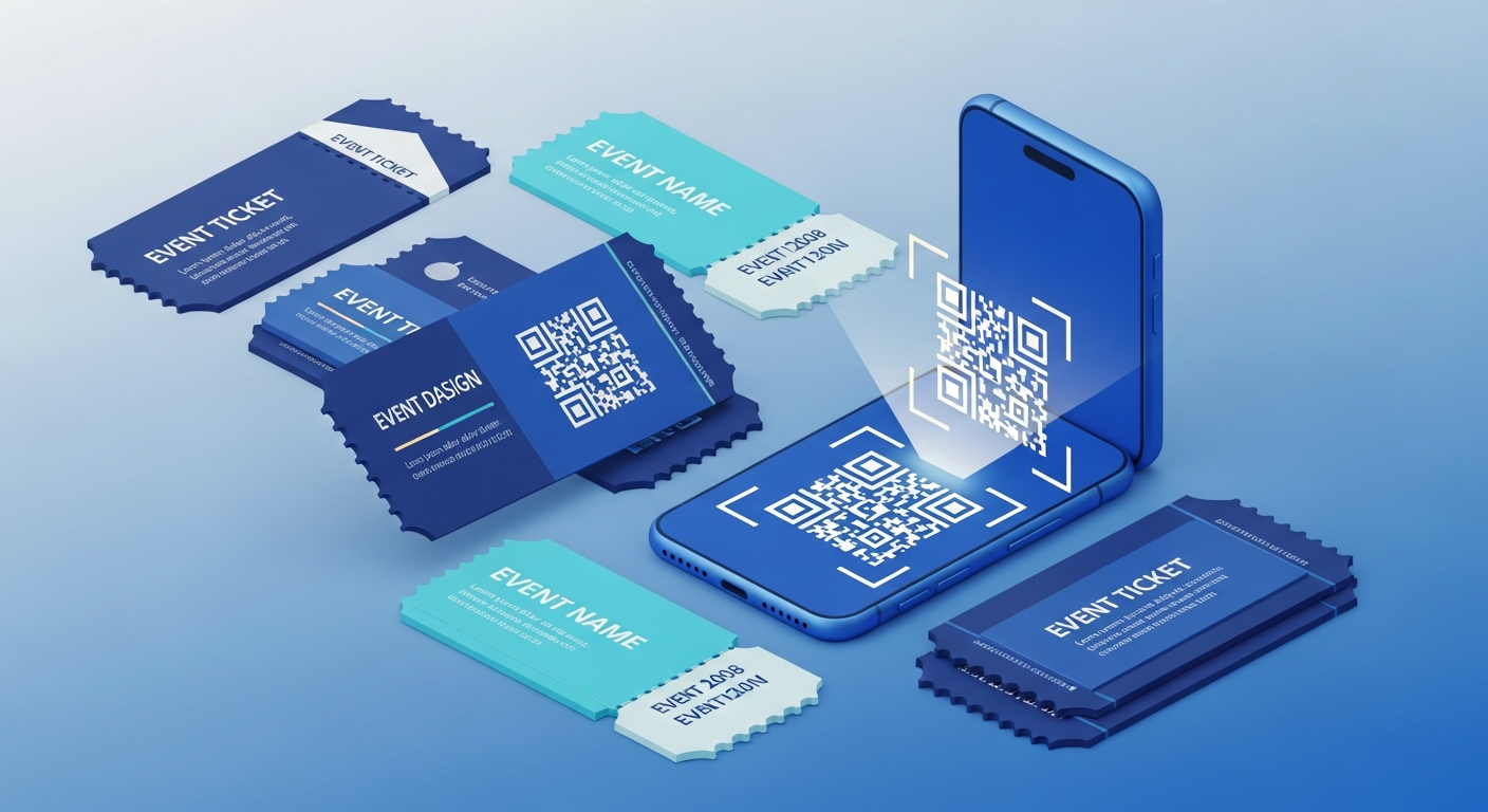 Event ticket management platform interface